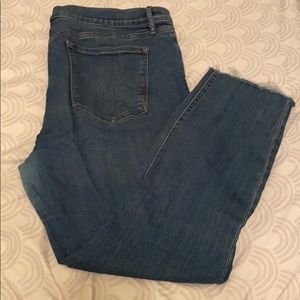 Loft Modern Skinny Ankle Jeans